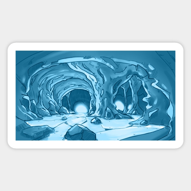 Ice Cave Sticker by hws902